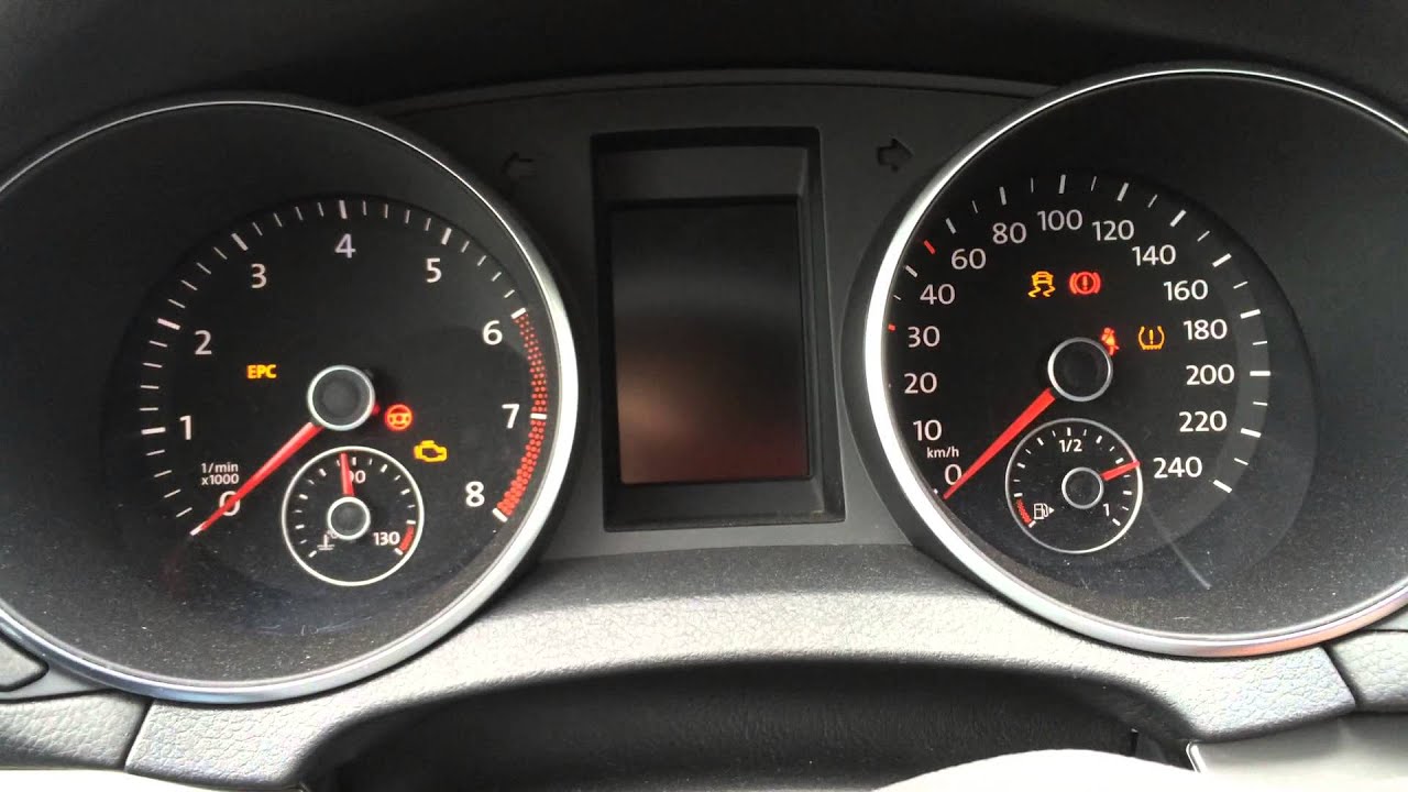 vw golf mk6 esp error