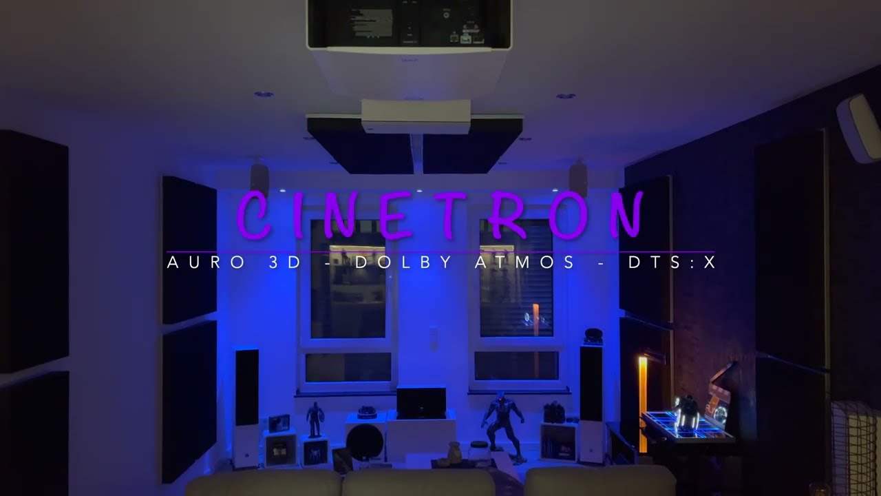 Sascha's Heimkino CineTRON 4K Ultra HD Dolby Atmos