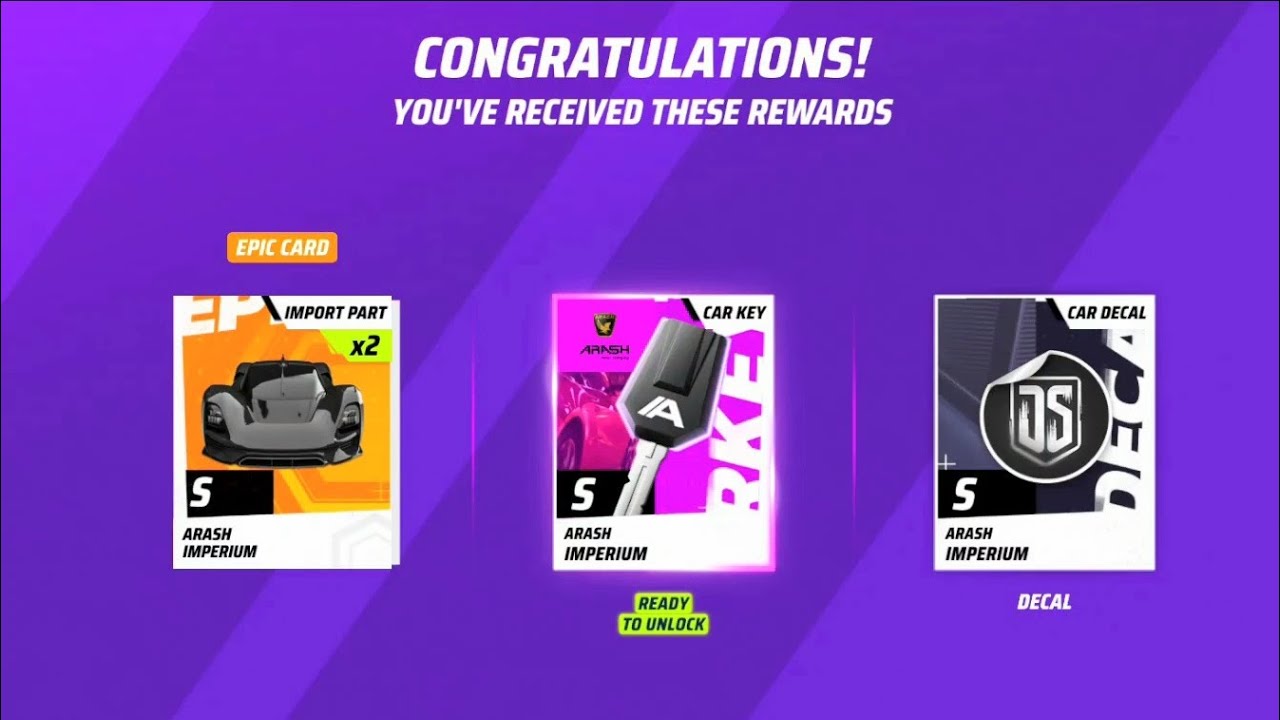 Asphalt Legends - DS12 Finale - UNLOCK Arash Imperium 🥳
