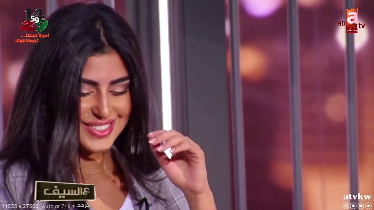 الفنانة أماني الحجي وابنتها حنين العلي في برنامج ع السيف