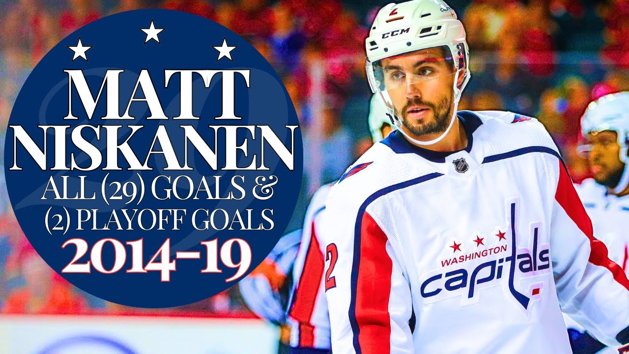 Matt Niskanen ALL (29) Goals & (2) Playoff Goals as a Capital 2014-19 | Capitals Highlights