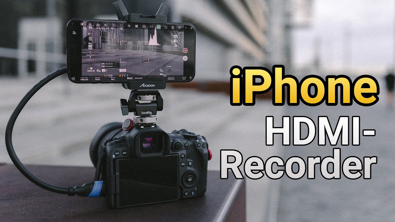 iPhone als HDMI Recorder nutzen! So geht’s. Accsoon CineView
