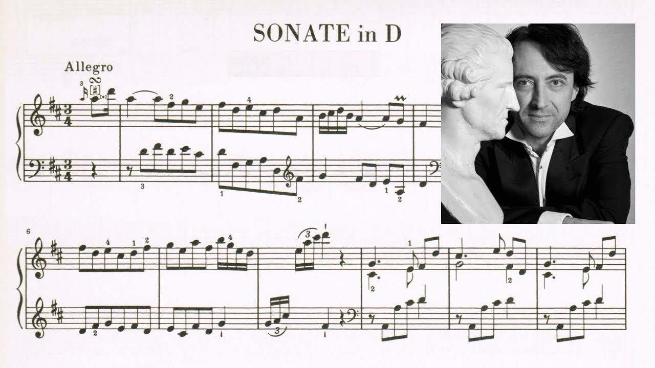 Haydn Sonata No. 39 in D Major, Hob XVI 24 – Jean-Efflam Bavouzet