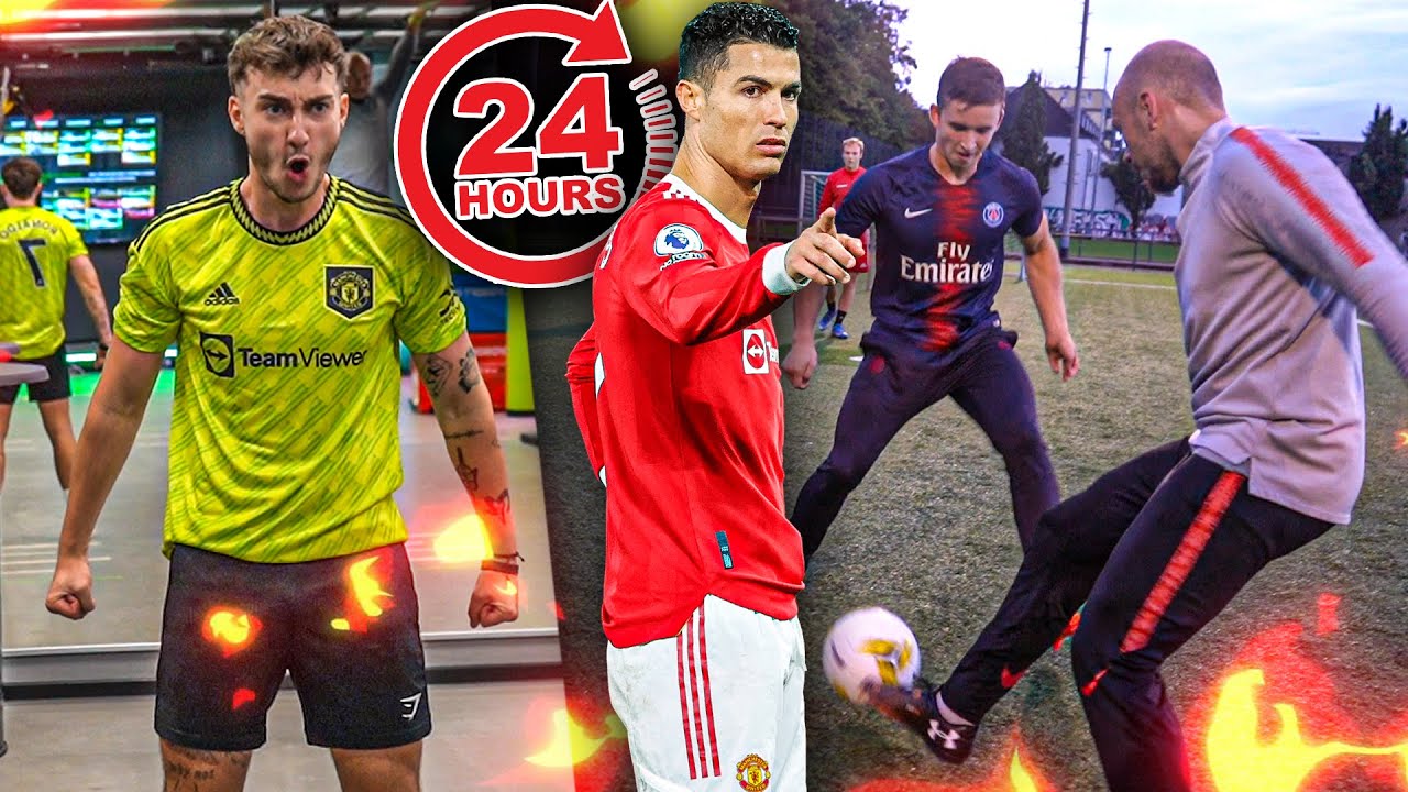 WIR LEBEN 24 STUNDEN WIE PROFI FUßBALLER