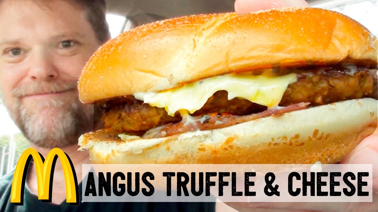 McDonalds Angus Truffle & Cheese FOOD REVIEW - Greg's Kitchen