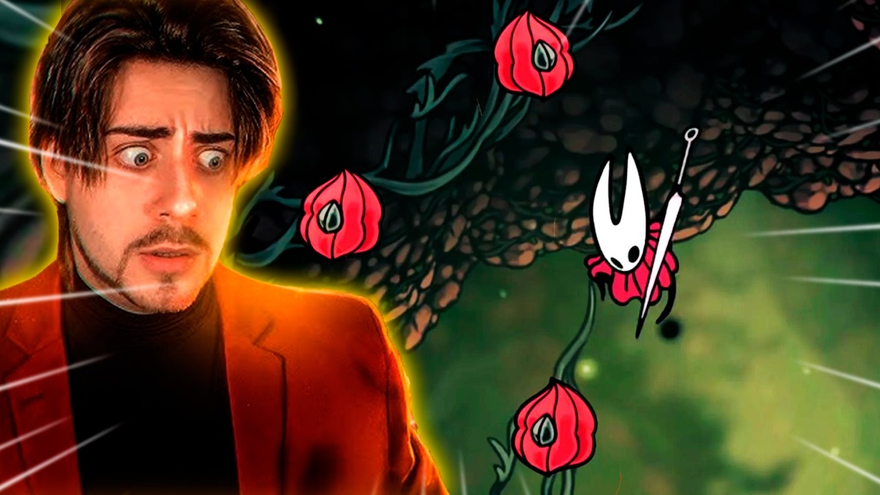 8 MINUTOS DO CELLBIT PASSANDO MAL NO HOLLOW KNIGHT SILKSONG