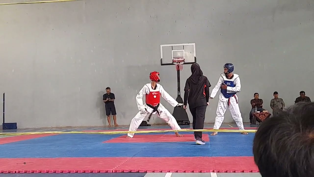 Latih Tanding Taekwondo Rizky vs Putra | Taekwondo Jogja