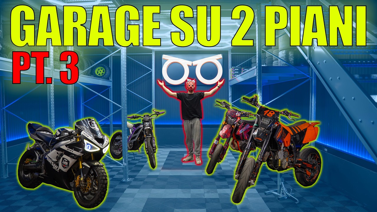 IL MIO NUOVO GARAGE SU 2 PIANI | PT. 3