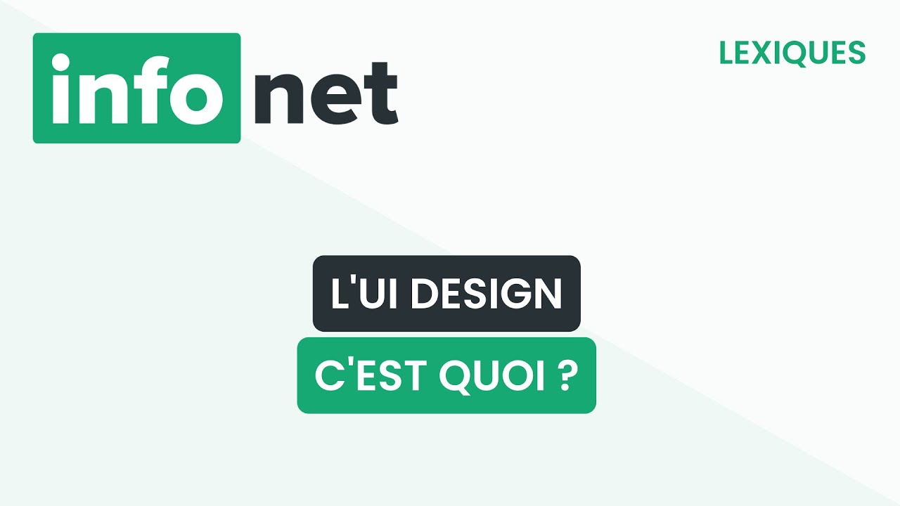 L'UI Design, c'est quoi ? (d&eacute;finition, aide, lexique, tuto, explication)