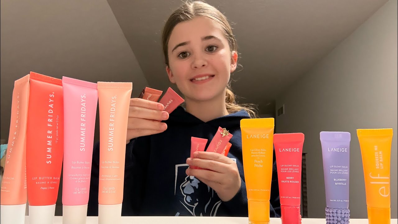 Mixing all of my lip balms!
