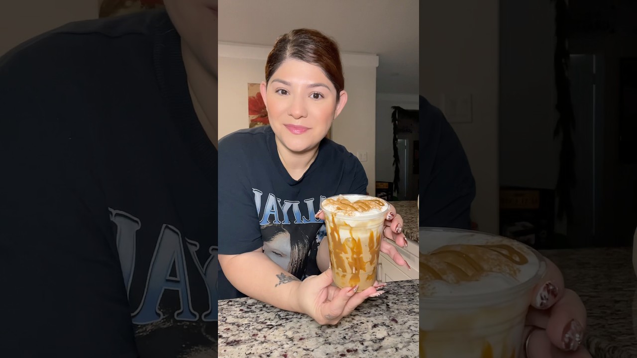 4 leches latte recipe #starbuckscoffee #coffeerecipes #coffeebar ee