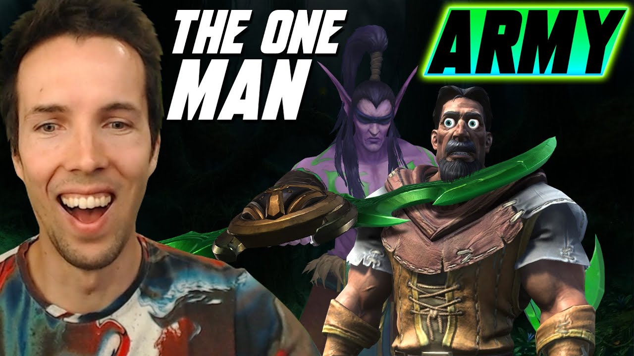 This Demon Hunter is a ONE ELF ARMY - Rank 1 Night Elf Quest - Episode 11 - WC3