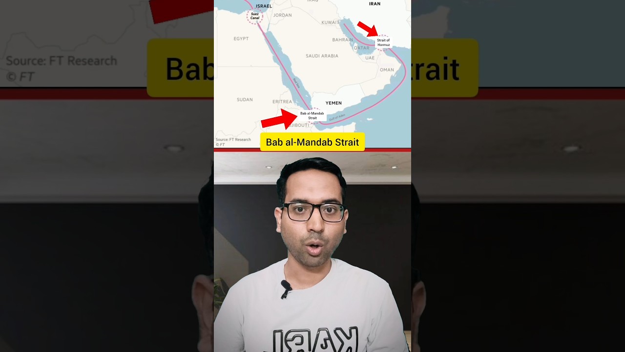 Is Bab al-Mandab Strait getting closed? #iran #news #usa #war