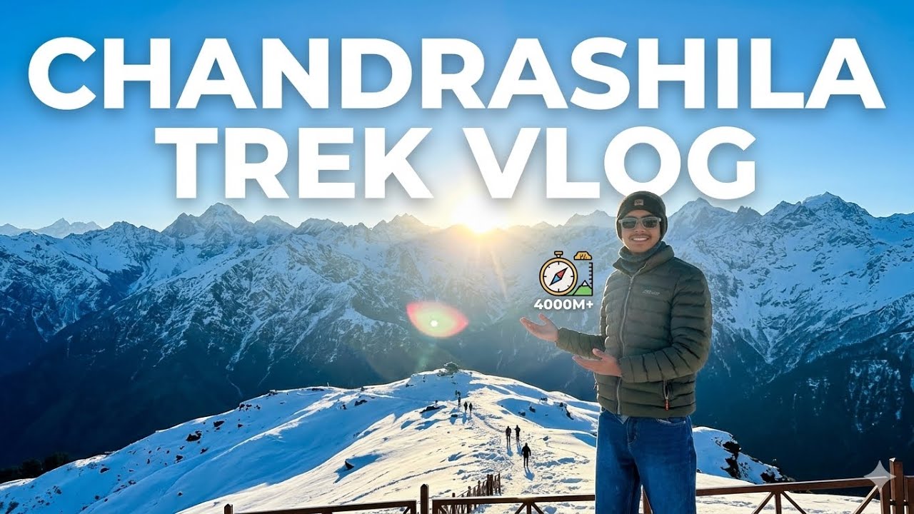 Chandrashila Trek Tungnath ❤️ | Tungnath Trek chopta | new vlog 2026 