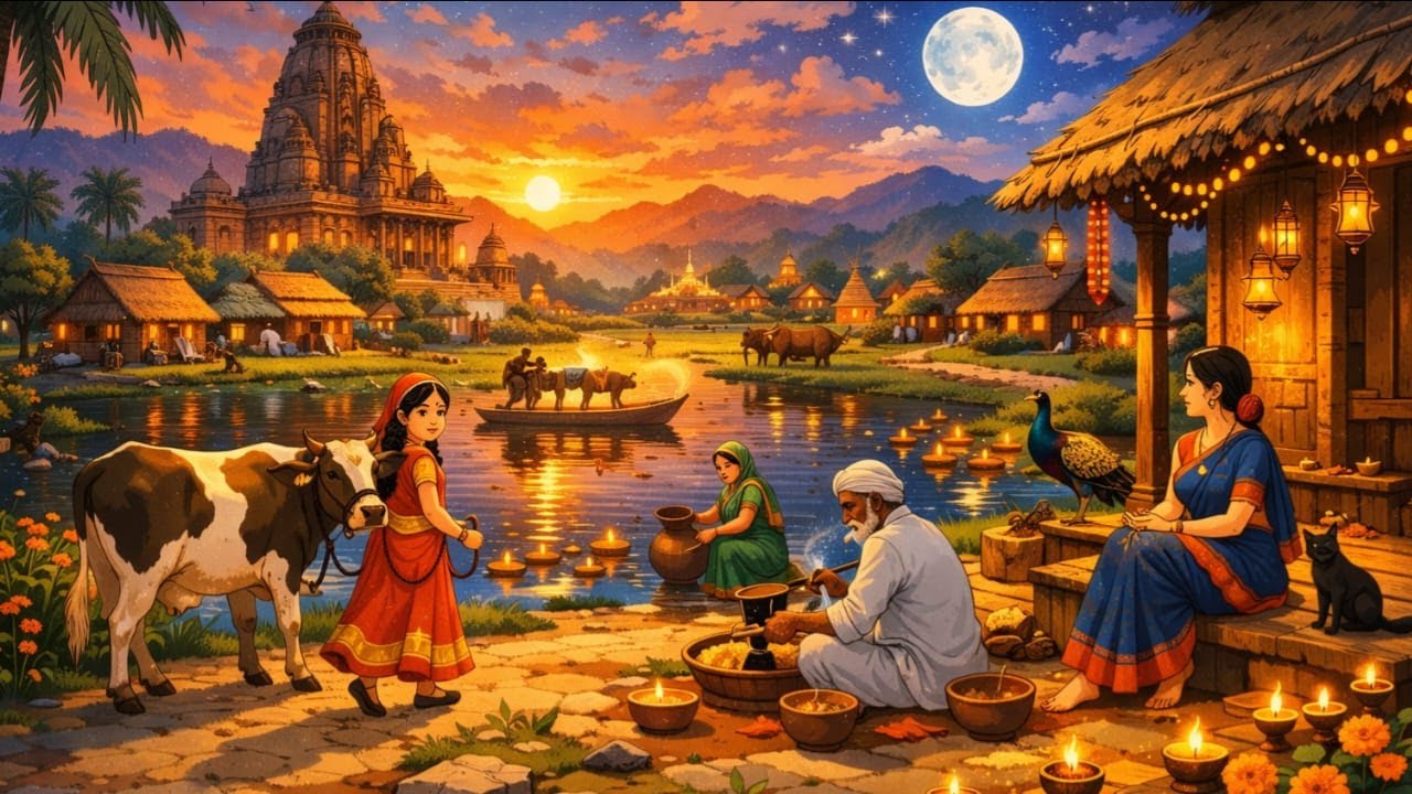 A Calm Day in Village Life | Ghibli Style ASMR 🌾✨