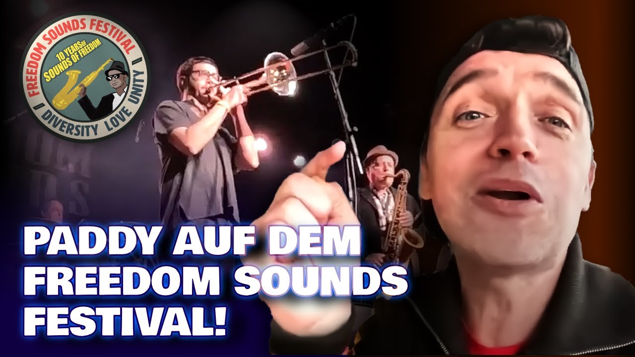 Paddy On Tour | Auf dem Freedom Sounds Festival Köln | IRL Stream