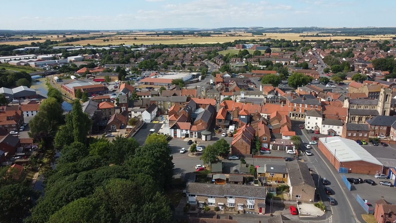Summertime in Brigg , North Lincolnshire