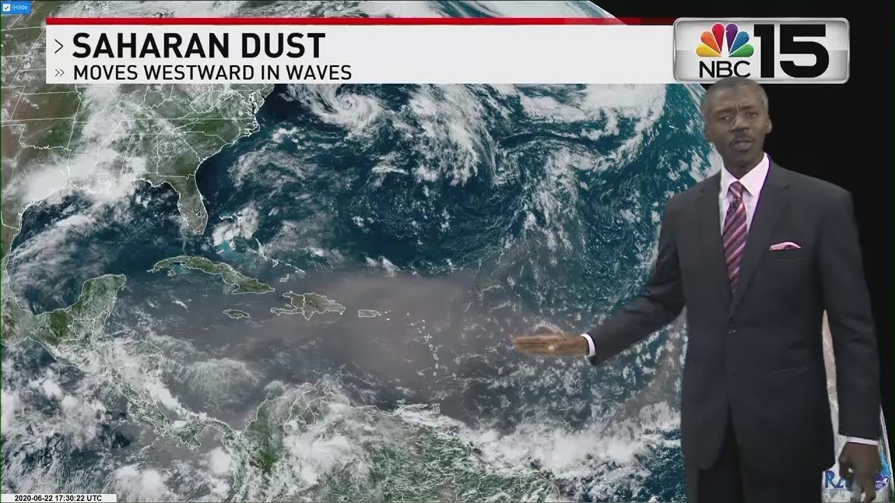 Saharan Dust Moves Across Atlantic- NBC 15 WPMI