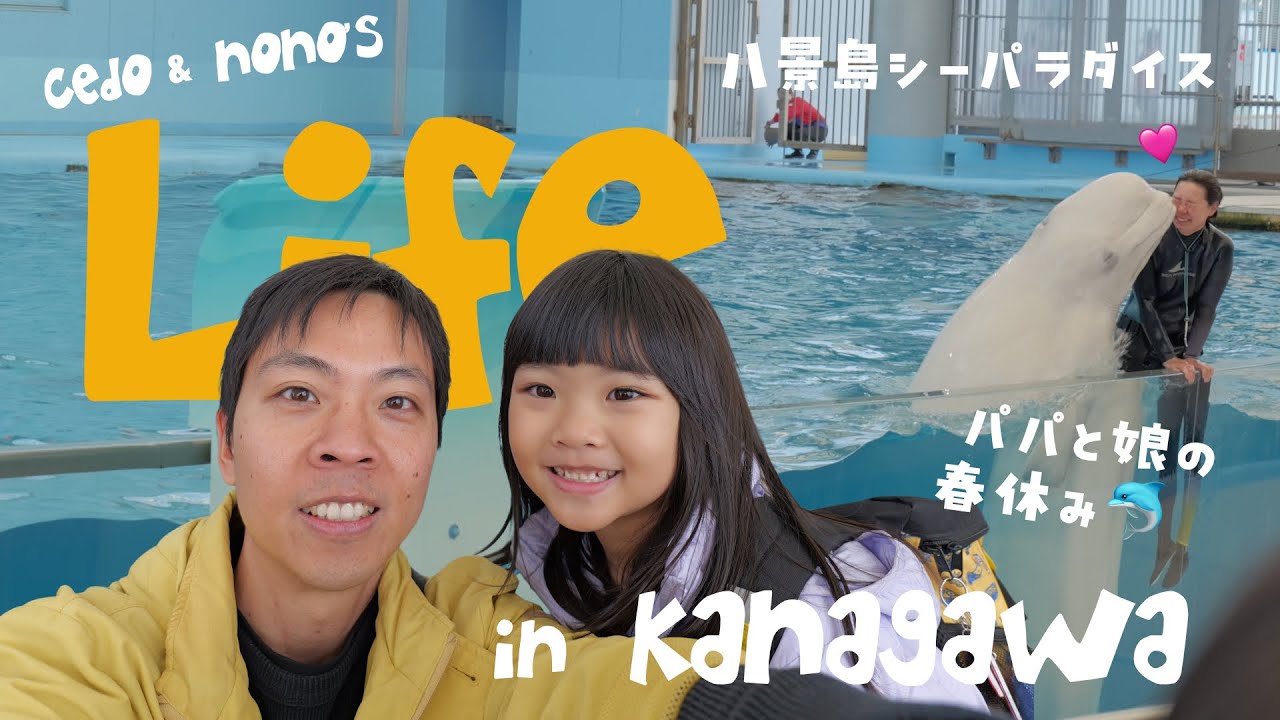 【親子🇫🇷🇯🇵】パパと娘の春休み🐬｜大満足の横浜八景島シーパラダイス🦭☀️｜水族館