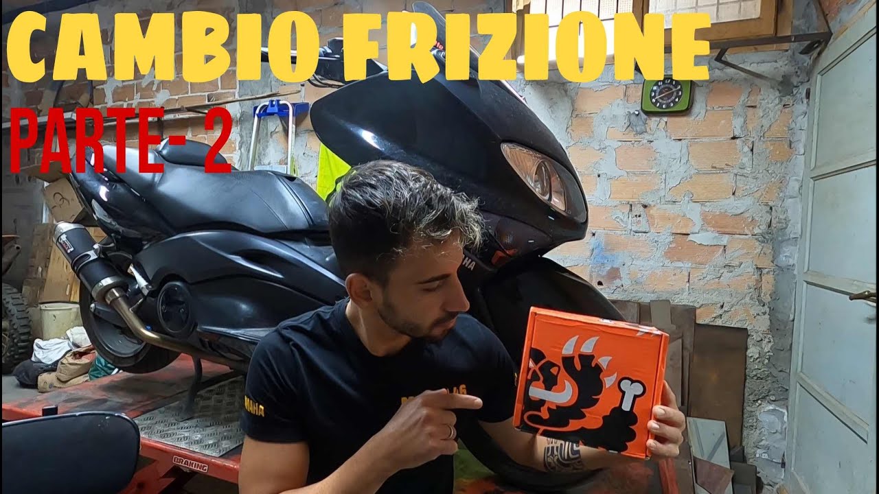 Cambio frizione Yamaha Tmax - Parte 2 - Tutorial
