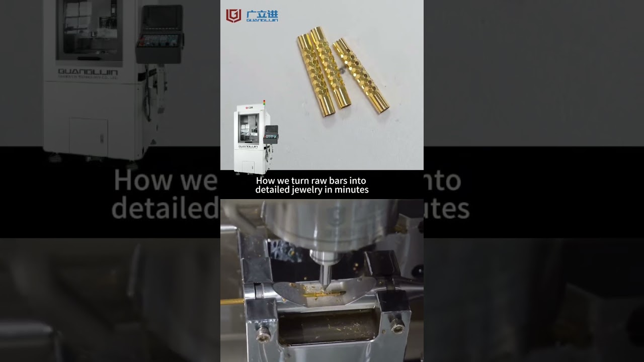 How to turn a metal bar into a fancy bangle in minutes? This is Guanglijin Queenie.