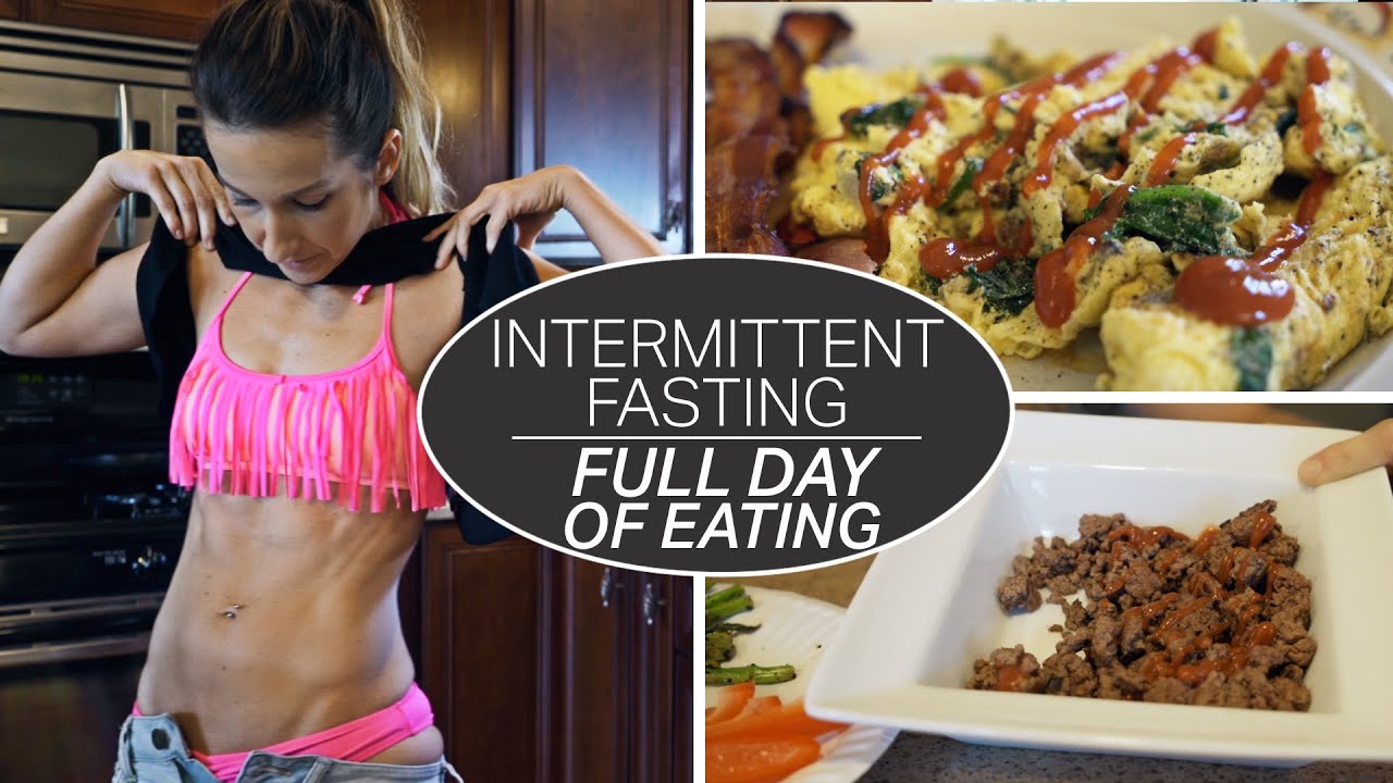 Intermittent Fasting Full Day Eating | 2 Weeks Out