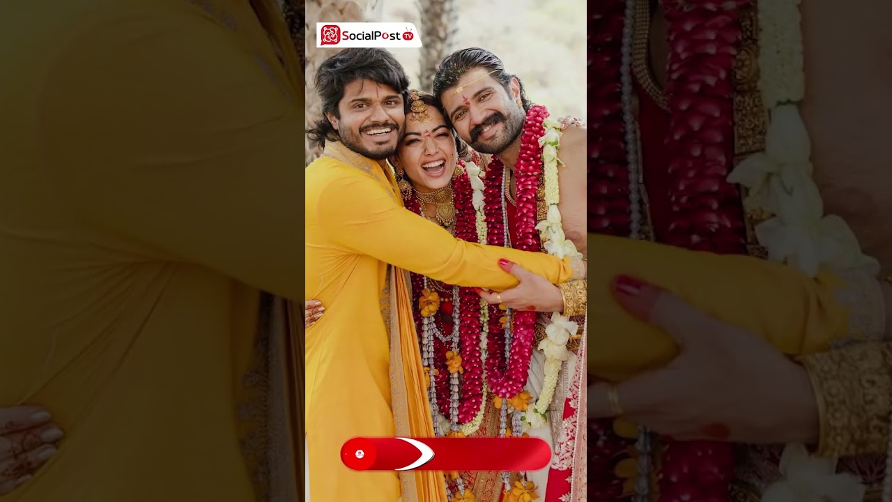 Rashmika Mandanna Wedding | #shorts #vijaydevarakonda #celebritywedding #udaipur #virosh #viral