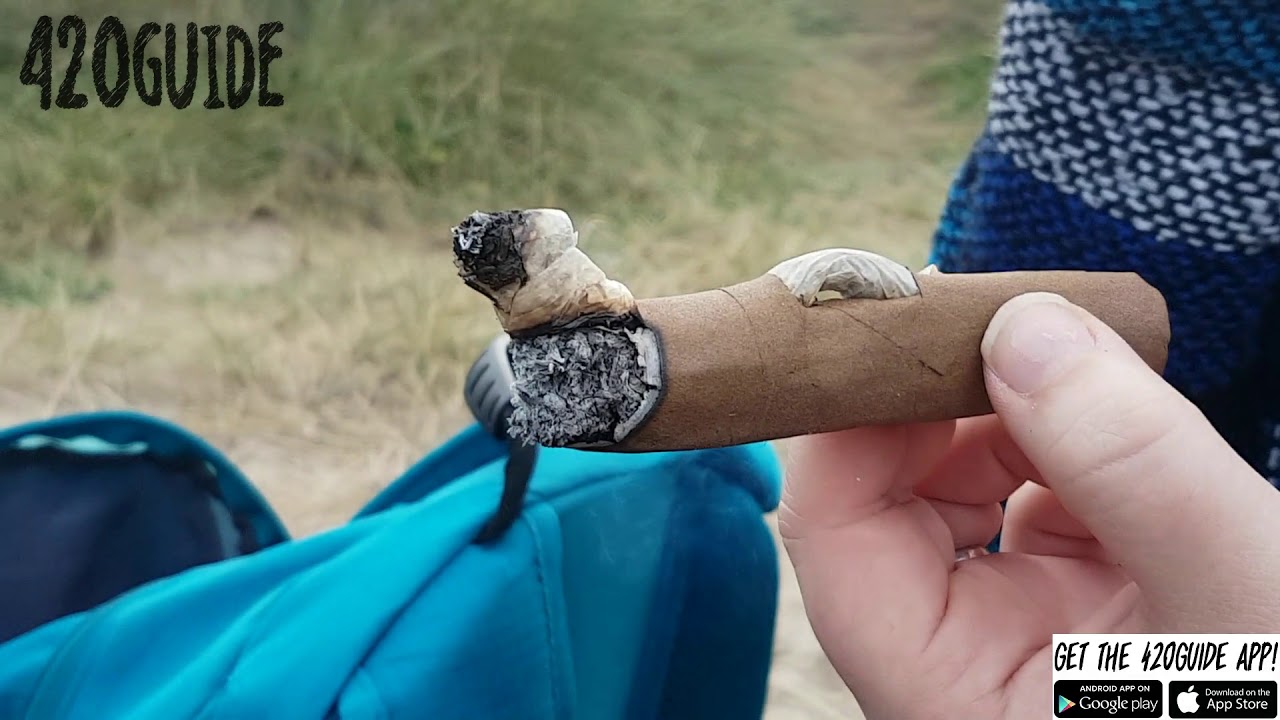Smoking the Loch Ness Monster Blunt - 420Guide