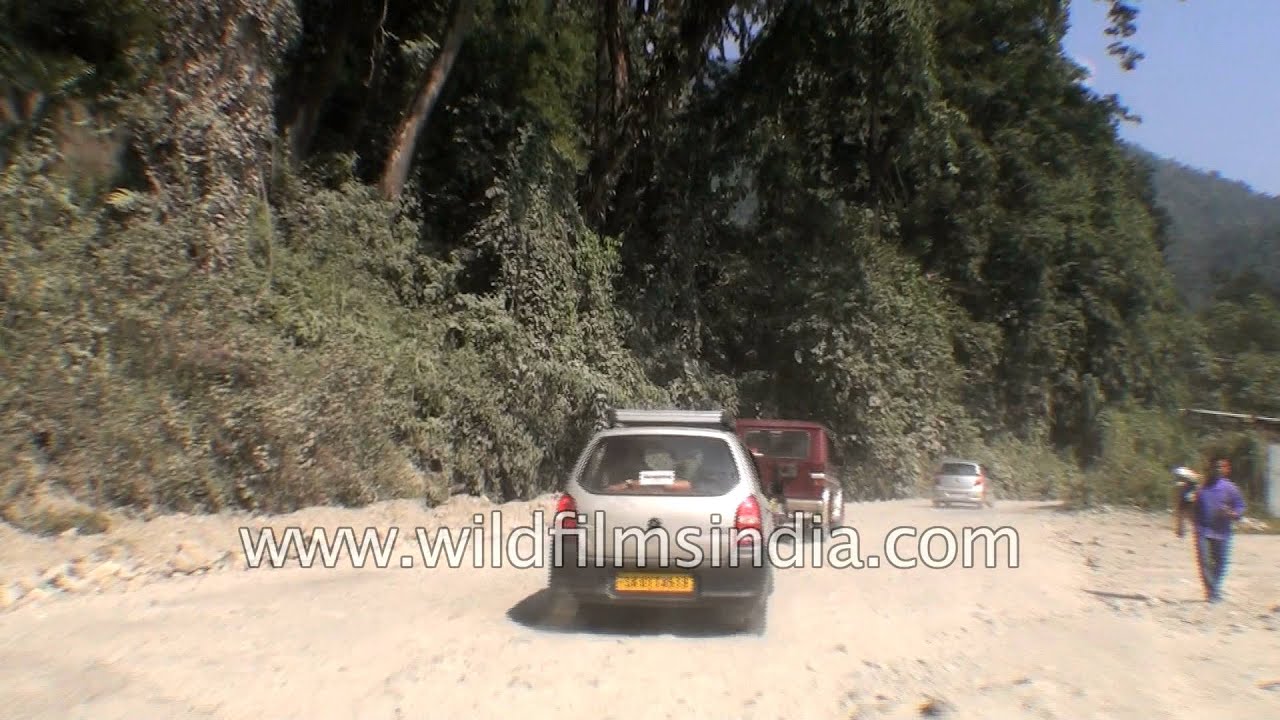 Driving from Teesta Bazaar town to Siliguri - Part 2