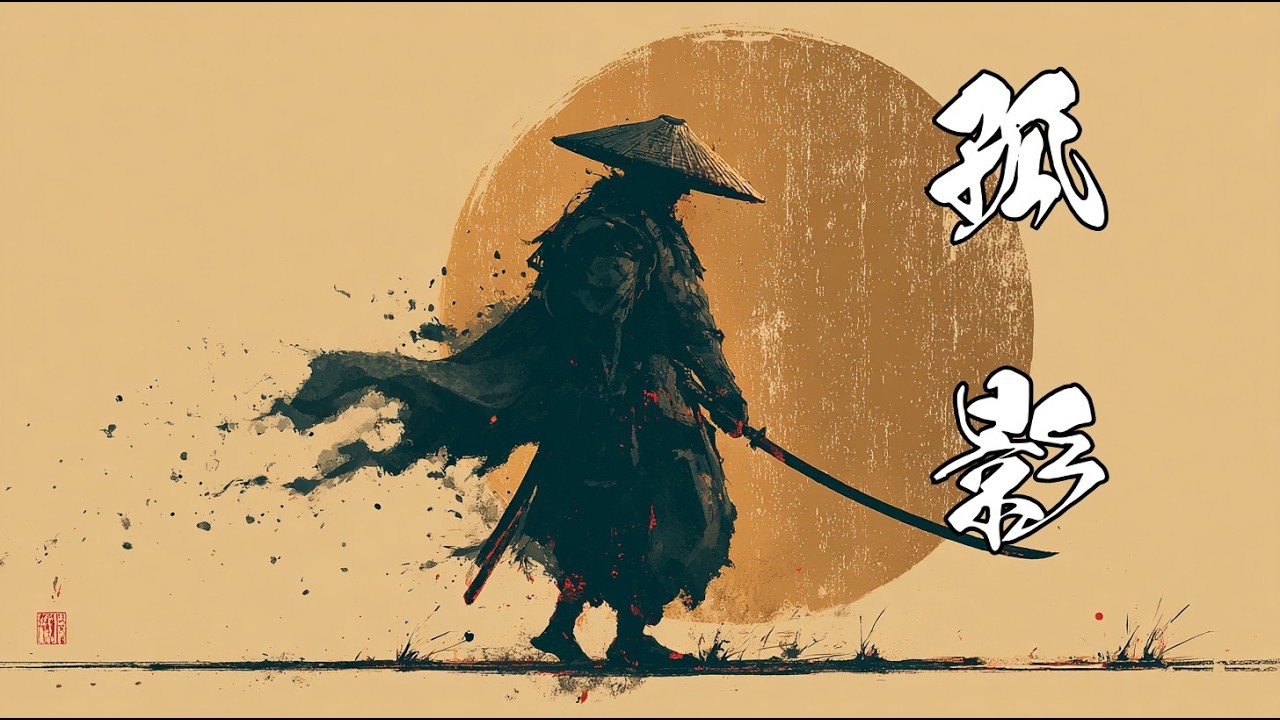 [KOEI] Lone Silhouette – 孤影 | Cinematic Japanese Ambient ⚔️| traditional zen music