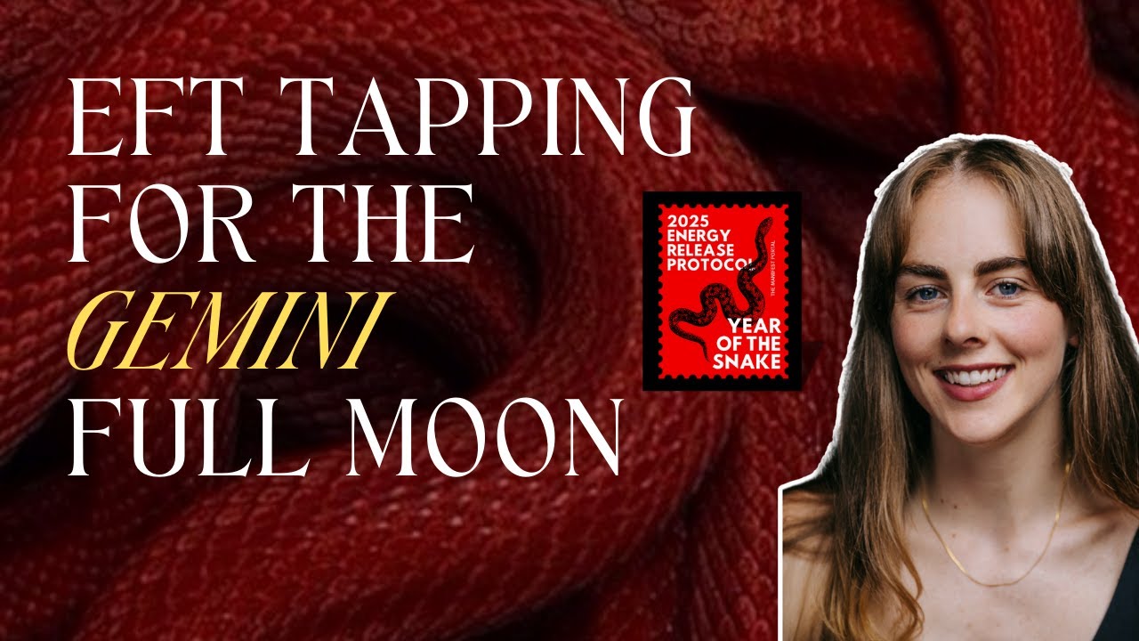 Освобождение от полнолуния в Близнецах с помощью EFT-простукивания 