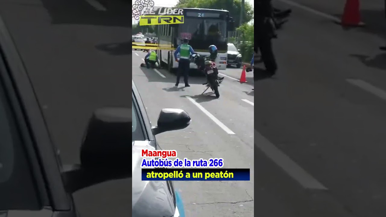 Managua AUTOB&Uacute;S DE LA RUTA 266 caus&oacute; accidente