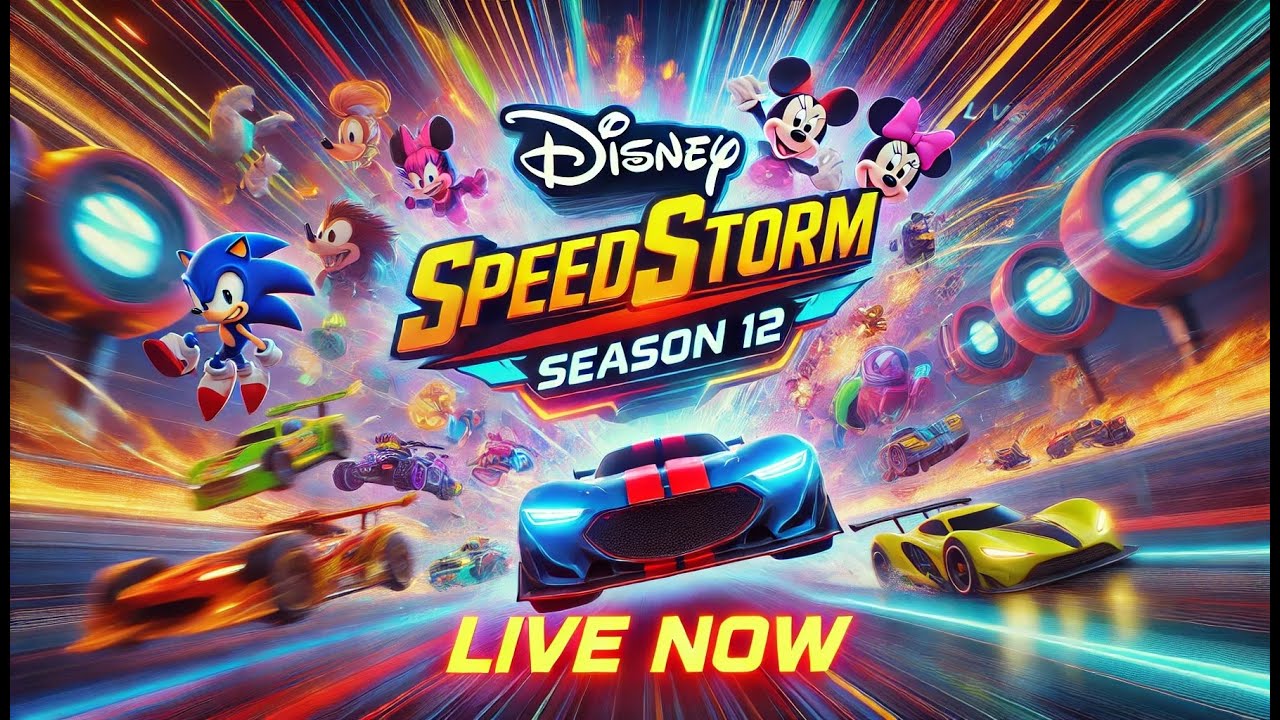 Disney Speedstorm Season 12 LIVE | New Tracks, Racers & Multiplayer Action!