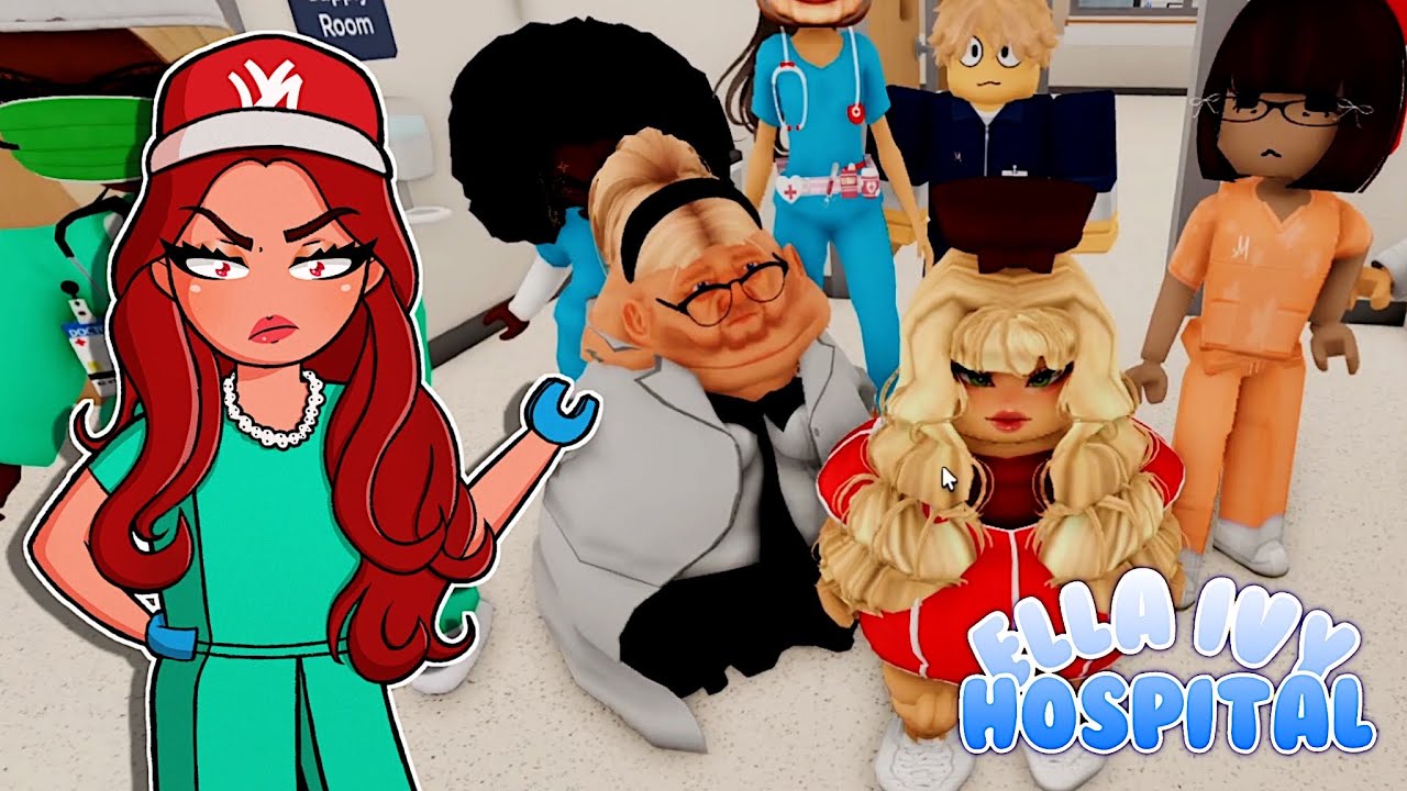 ROBLOX ELLA'S HOSPITAL SHE PULLED OUT THE TASER!