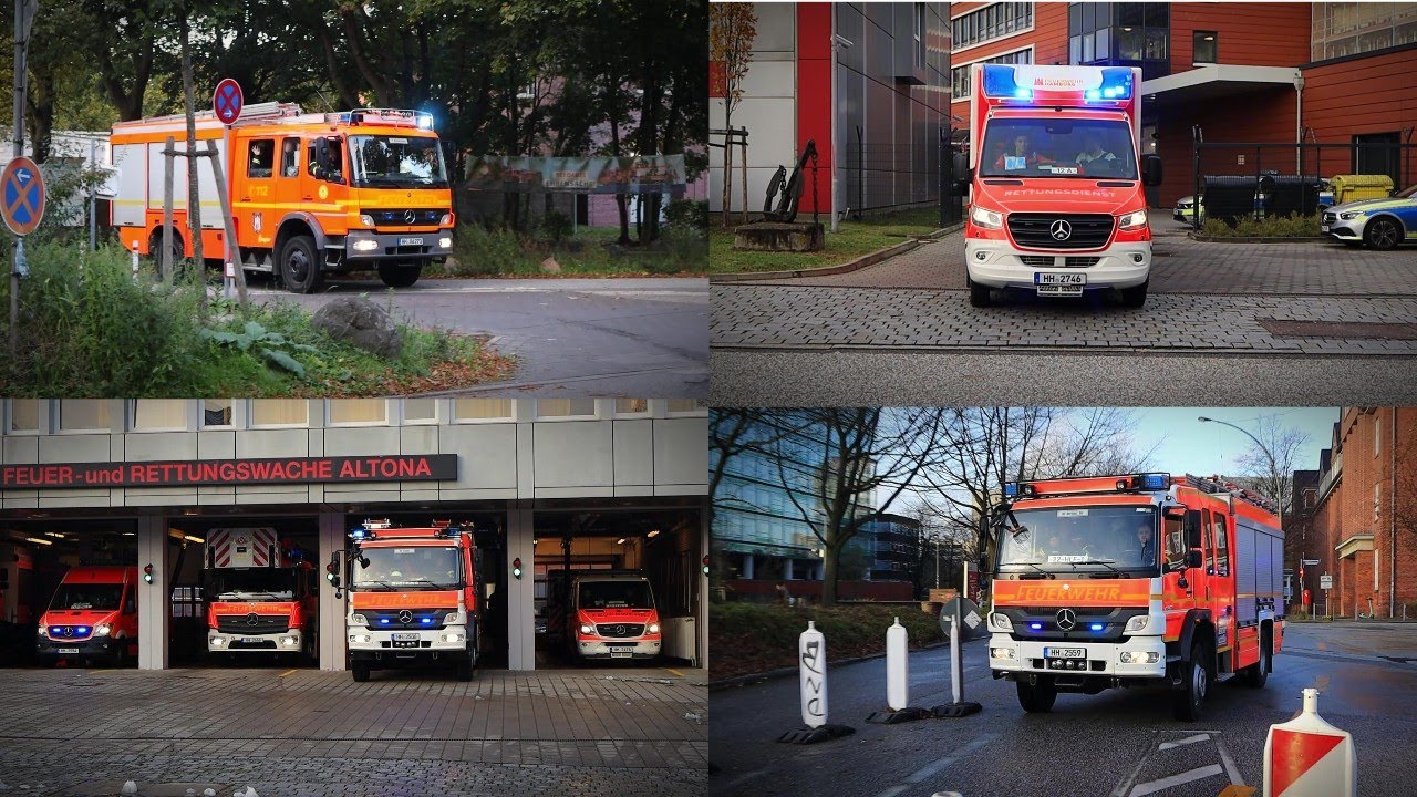 Einsatzfahrten in Hamburg | F12, F22, F23, F34 und Diverse FFs :)