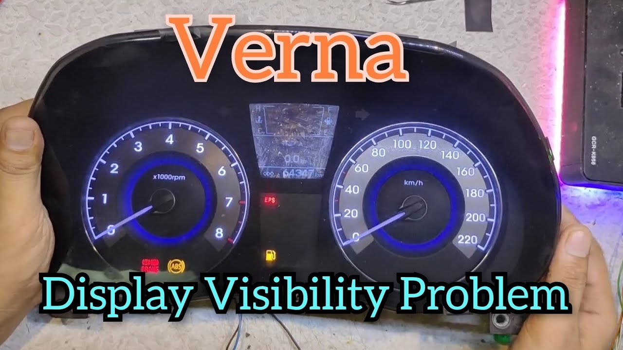 Verna Meter (Display Visibility Problem)