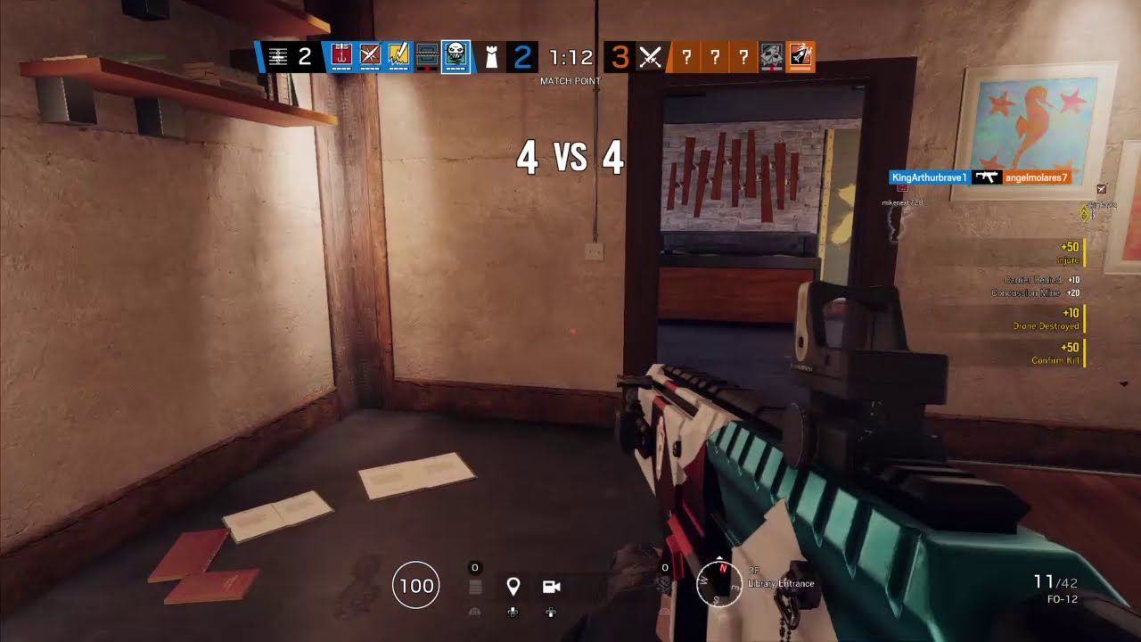 Tom Clancy's Rainbow Six&reg; Siege Ela 3 kills Эла разносит всех