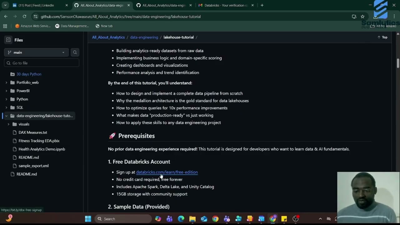 Fitness Data Engineering Project In Databricks