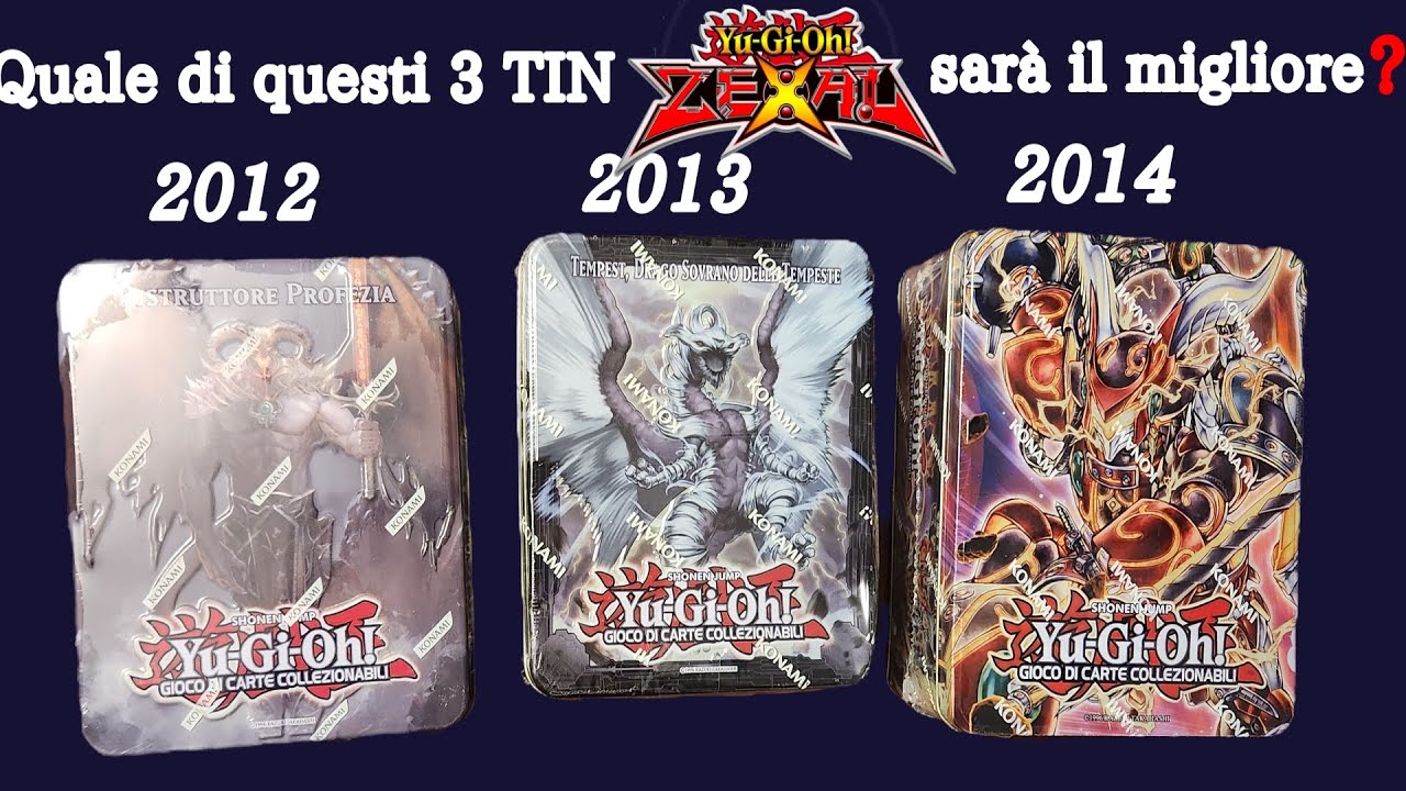 Sfida Spacchettamento TIN Yugioh: Quale di questi 3 vincerà?
