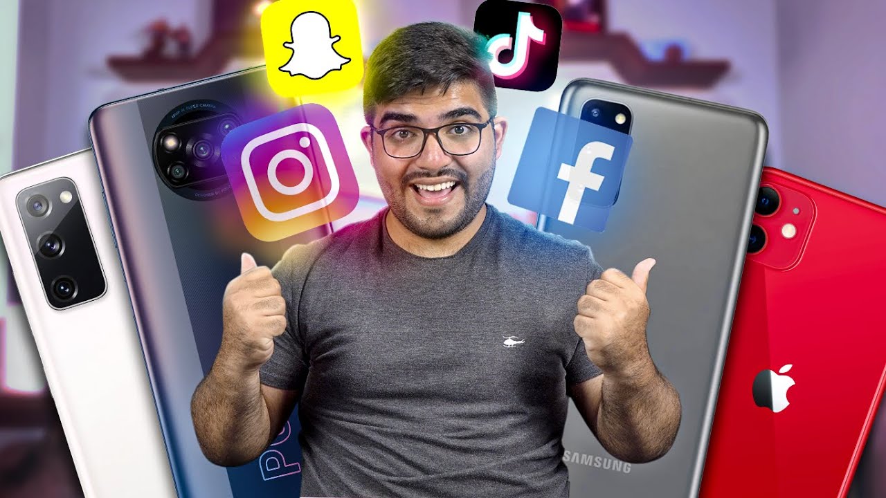 Os 5 MELHORES Smartphones focados em REDES SOCIAIS! As melhores câmeras pelo MELHOR PREÇO!