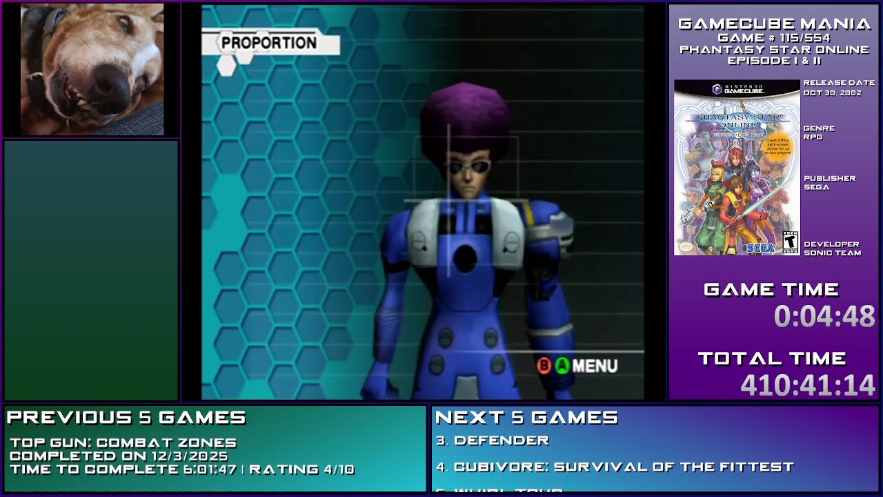 GameCube Mania Game 115: Phantasy Star Online Episode I & II Part 1