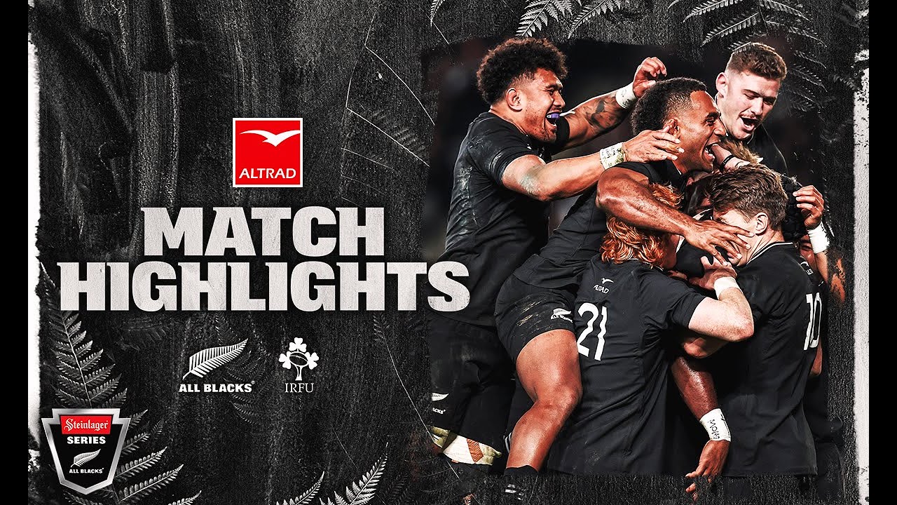 HIGHLIGHTS | All Blacks v Ireland 2022 (Auckland)