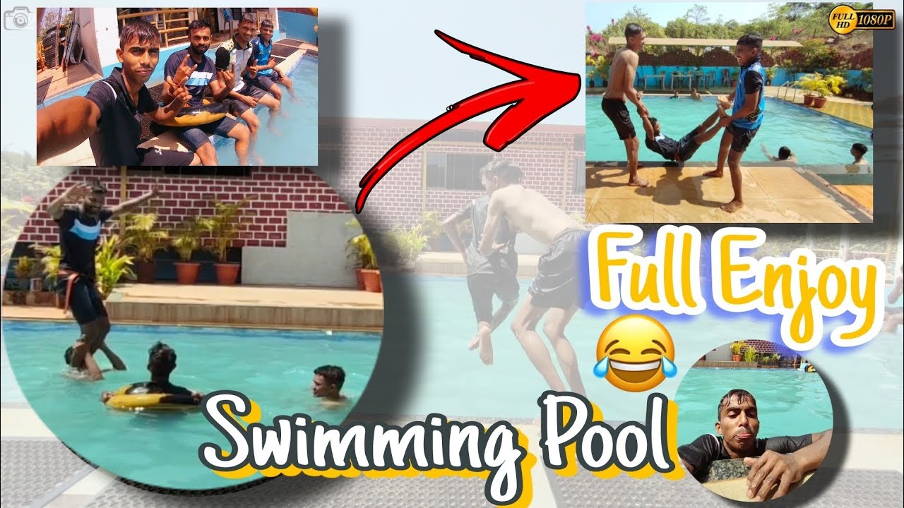 Swimming Pool🏊 Gelo Khup Dhamaal 😎 Full Video Rajesh Pachkude Vlogs