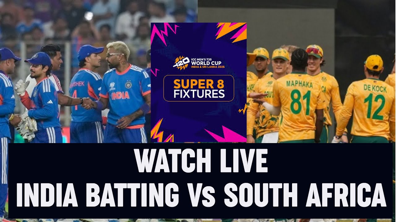 India Batting Against South Africa