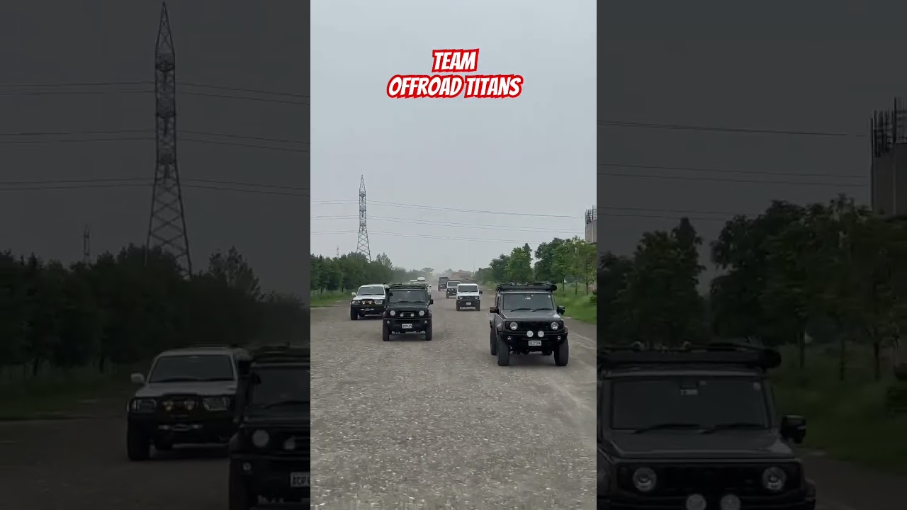 Team Offroad Titans at Mudfest Event SA Gardens Lahore 