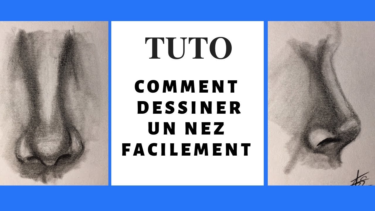 Comment dessiner un nez facilement