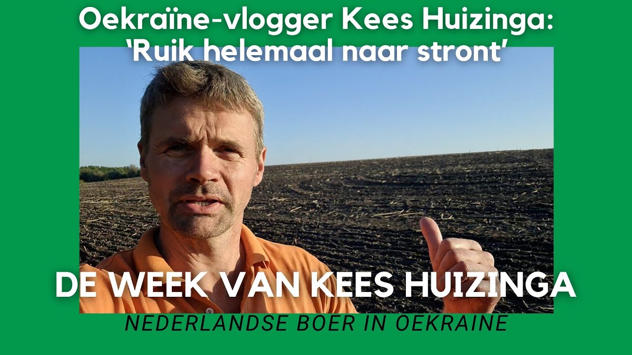Oekraïne-vlogger Kees Huizinga: ‘Ruik helemaal naar stront’