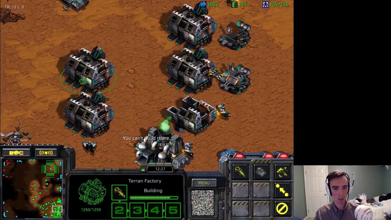StarCraft Remastered - 1v1 (FPVOD) Nyoken (T) vs Machine (Z) Grand Line