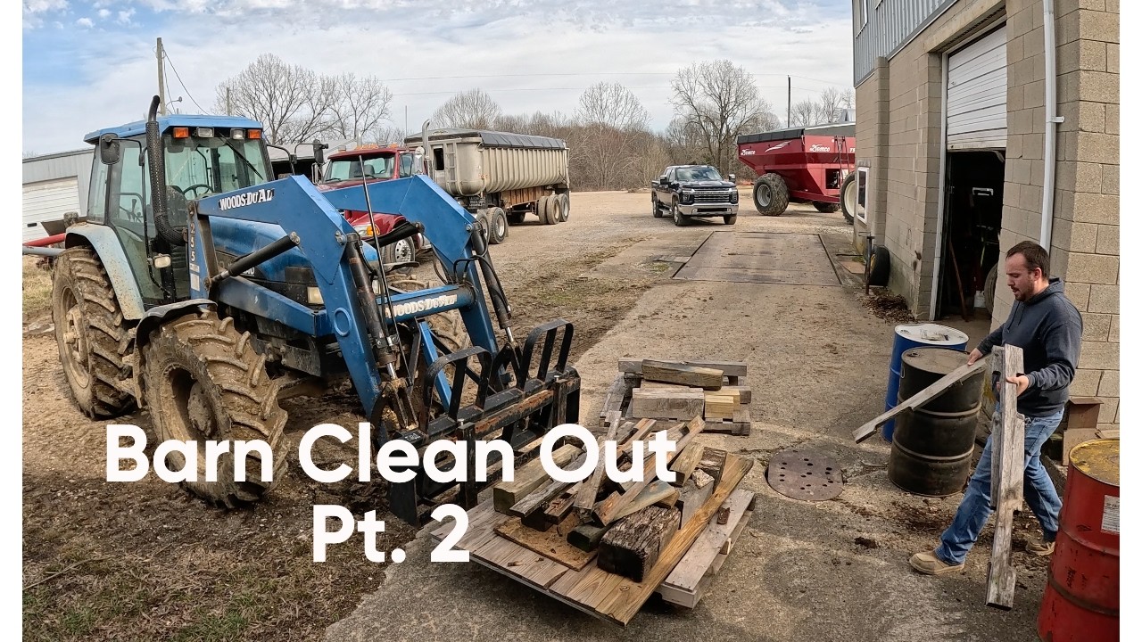 Barn Clean Out Pt. 2