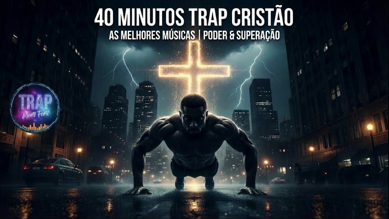 40 minutos trap cristão | Academia, fé e motivação 🔥